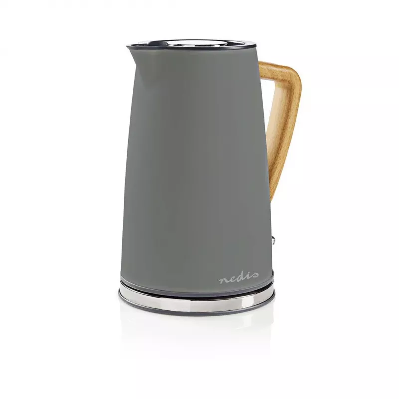 Hervidor eléctrico Nedis KAWK510EGY 1,7 l 2200 W Gris