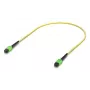 Cable de fibra óptica Ubiquiti UACC-OFC-SA-MPMP-0.5M 0,5 m OS2 amarillo