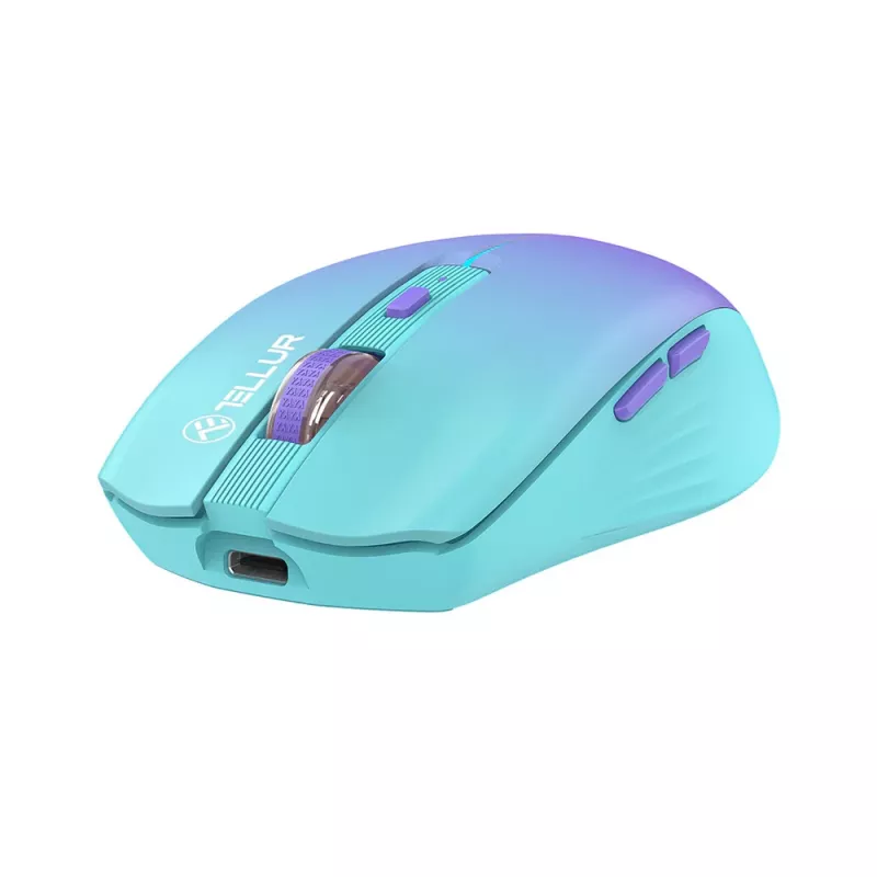 Ratón inalámbrico Tellur Silent Click TLL491331 USB