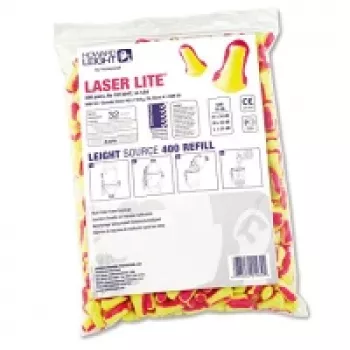 Tapones para los oídos Honeywell Laser Lite EN 352-2 (SNR)=35 dB recambio de 200 pares (1013047)