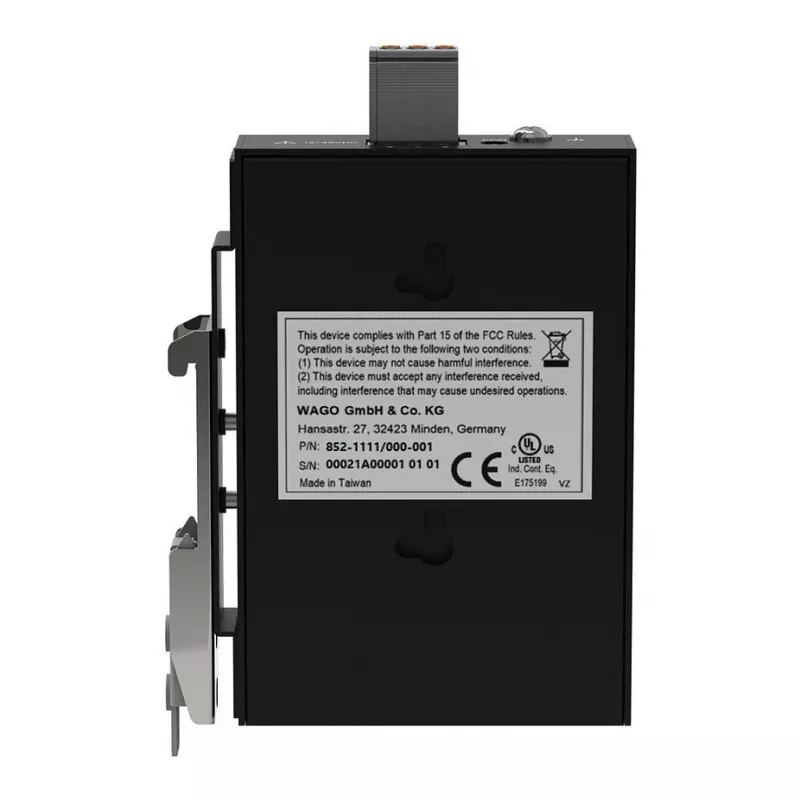 WAGO 852-1111/000-001 switch Industrial-ECO, 5 puertos 1000
