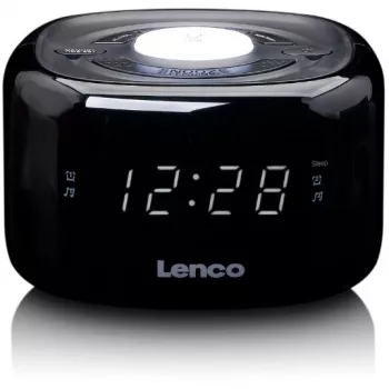 Radio reloj Lenco CR-12BK Digital Negro (CR-12)