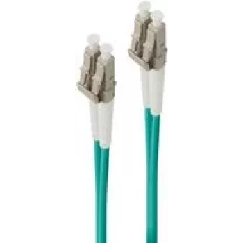 ALOGIC LCLC-0.5-OM4 cable de fibra óptica 0,5 m LC turquesa (LCLC-0.5-OM4)