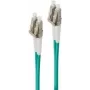 ALOGIC LCLC-0.5-OM4 cable de fibra óptica 0,5 m LC turquesa (LCLC-0.5-OM4)