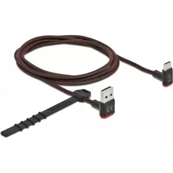 Cable USB Type-A macho a USB Type-C macho acodado DeLOCK 85277