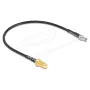 Cable coaxial DELOCK 90919 RG-174, 20 m, RP-SMA a TS9, negro
