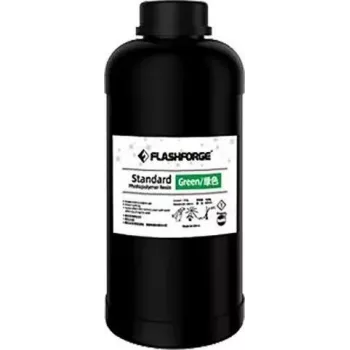 Resina estándar verde para impresora 3D UV/LCD 1 L Flashforge 405 nm