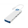 Hyper HyperDrive Flex Dock Dual 4K-HDMI de 9 puertos, Blanco/Azul | HD4103BUGL | Número de puertos HDMI 2
