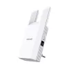 Repetidor de red TENDA T10 2,4 GHz Wi-Fi 4, 300 Mbit/s, 2 antenas externas, 1x RJ-45, blanco