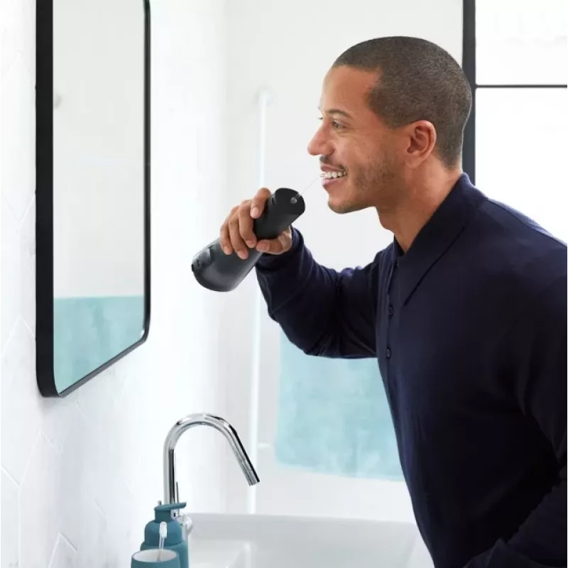 Irrigador bucal Panasonic | EW-DJ86-K503 | inalámbrico | 200 ml | número de boquillas 2 | negro