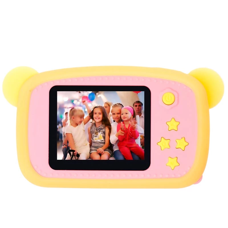 Cámara digital infantil Extralink H25 naranja 1080P 30fps pantalla 2,0