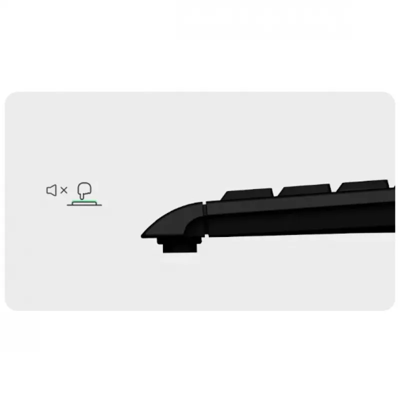 KeySonic KSK-5011ELC (DE) Teclado Home USB QWERTZ Alemán Negro