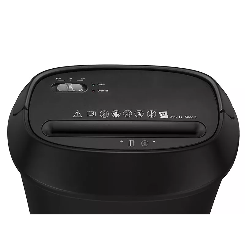 Destructora de documentos Tracer FileCrusher, negra
