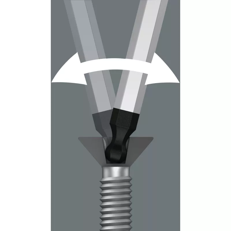 Wera 05133163001 Llave hexagonal en L hexagonal métrica 9 piezas