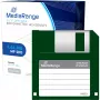 Disquetes MediaRange MR200 de 3,5 pulgadas 1,44 MB, 10 uds., negros
