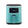 Freidora de aire HEINRICH'S HFR 8216 — 5,0 l, 1450 W, verde, control táctil, pantalla LED