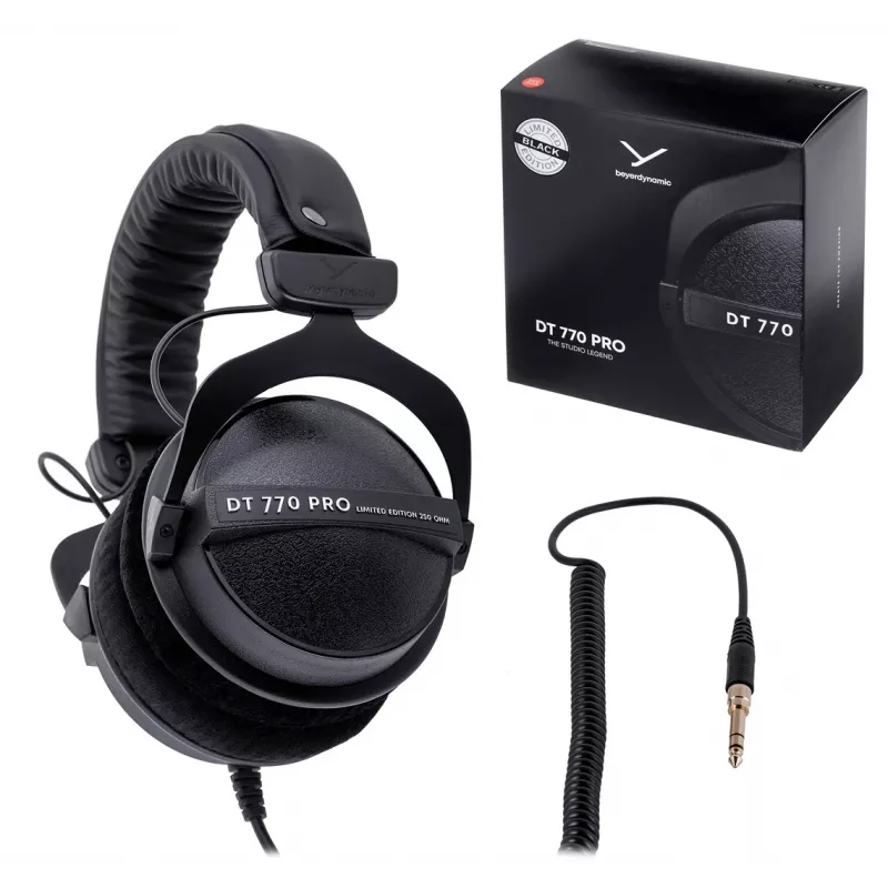 Auriculares Beyerdynamic DT 770 PRO 250 OHM Negro Limited Edition