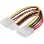 Cable de alimentación ShiverPeaks 13,30 cm modelo 78231-HQ para conexiones de fuente de alimentación de PC