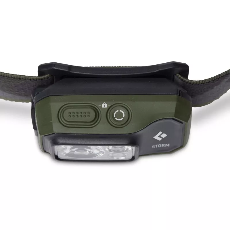Black Diamond linterna frontal Storm 450 (verde oliva)