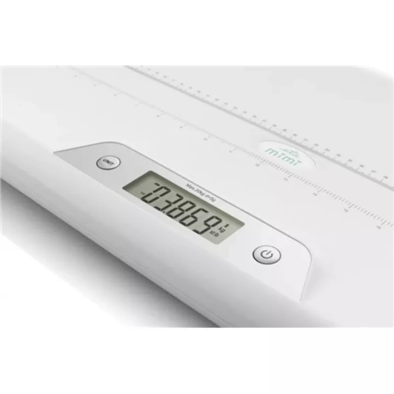 Báscula para bebés ETA ETA730690000 — báscula para bebés/niños pequeños, máx. 20 kg, precisión 5 g, blanca