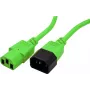 ROLINE 19.08.1528 cable de alimentación verde 0,8 m conector hembra C14 conector hembra C13 (19.08.1528)