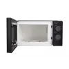 Esperanza ESTOFADO EKO011K microondas solo, de sobremesa, 20 l, 700 W, 5 niveles de potencia, plato giratorio de 24,5 cm, negro