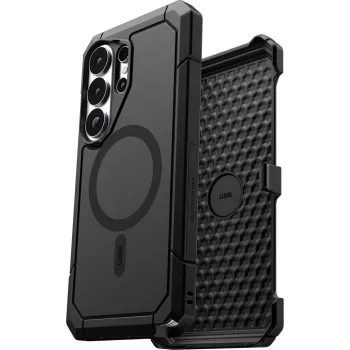 UAG Urban Armor Gear Pack compuesto por funda Trooper con módulo magnético y funda con clip | Samsung Galaxy S26 Ultra | negro opaco | 2145461BV01 (2145461BV