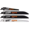 Set de hojas de sierra para madera Bahco 3942-WOOD-SET-5P