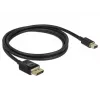 Cable DisplayPort DeLOCK 84927 Mini DisplayPort 1 m negro