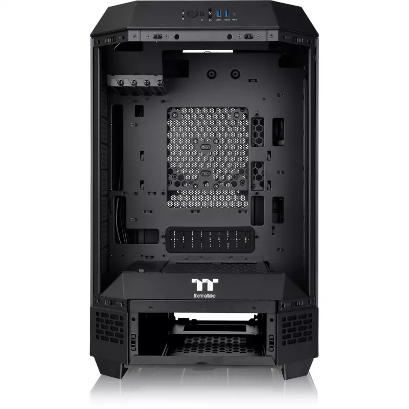 Thermaltake The Tower 300 Black Micro Tower Tempered Glass Caja PC Gaming