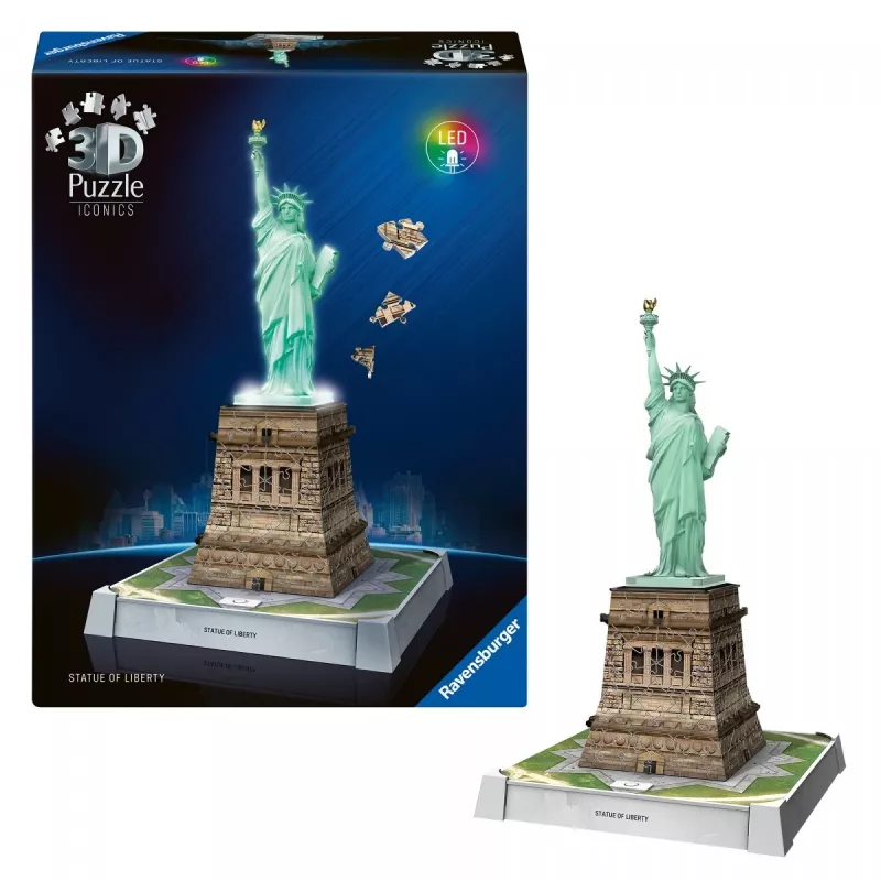 Puzle 3D Estatua de la Libertad