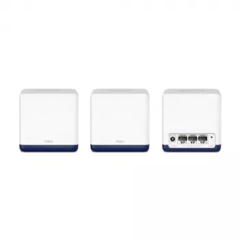 Sistema Wi-Fi Mesh para todo el hogar AC1900 | Halo H50G (pack de 3) | 802.11ac | 1300+600 Mbit/s | Puertos Ethernet LAN (RJ-45) 3 | Compatibilidad con Mesh Sí | MU-MIMO Sí | Sin banda ancha móvil