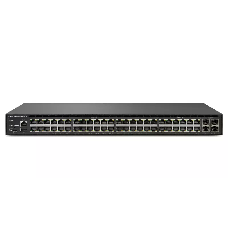 Switch gestionado Lancom Systems GS-4554XP L3 2.5G Ethernet 54 puertos PoE