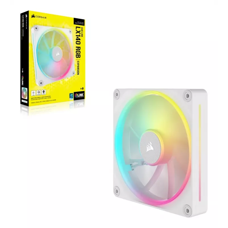 Ventilador Corsair CO-9051031-WW 14 cm 350–2000 rpm blanco