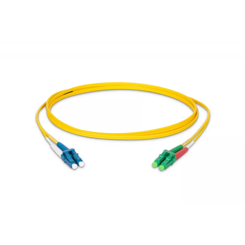 Cable de conexión de fibra óptica Digitus LC (APC) / LC 2m OS2 DK-293LCA3LC-02