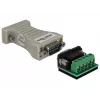 DeLOCK 62920 Convertidor serie de RS-232 DB9 hembra a RS-422/485 DB9 macho, ESD 15 kV