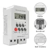 Temporizador electrónico para carril DIN QOLTEC PC0629 — alimentación 24V, salida 16A