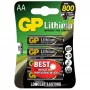 Pila desechable de litio primario AAA GP Batteries alcalina (07015LF-C4)