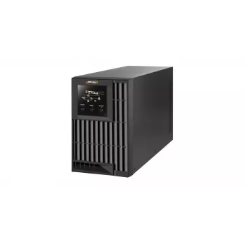 Infosec E4 Value 1000 sistema de alimentación ininterrumpida (SAI) doble conversión (online) 1 kVA 3 salidas AC