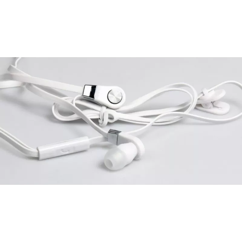 Magicsound DS-2 - Auriculares estéreo con micrófono, blanco