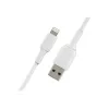 Cable Lightning Belkin CAA001BT3MWH 3 m blanco