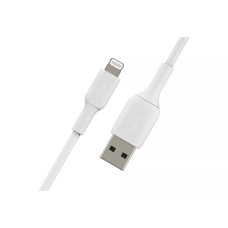 Cable Lightning Belkin CAA001BT3MWH 3 m blanco