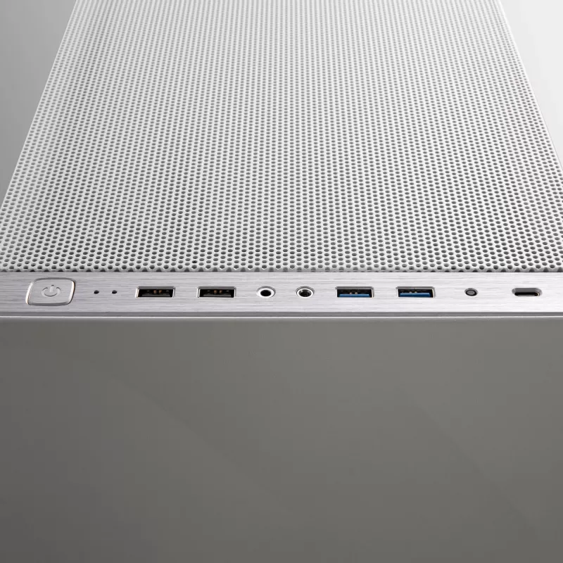 Carcasa de PC Geometric Future Model 8 Lohan Midi-Tower - blanca