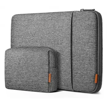 Funda tipo sleeve Inateck LB01006 para portátiles de 40,6 cm (16 pulgadas), gris