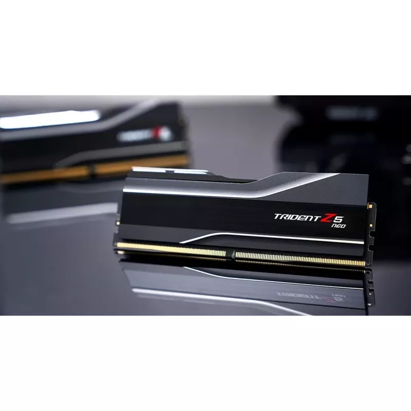 DIMM 32 GB DDR5-6000 (2x 16 GB) Dual-Kit, memoria RAM negra, F5-6000J3238F16GX2-TZ5N, Trident Z5 NEO, AMD EXPO