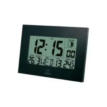 Reloj de pared Renkforce E0311R — rectangular 230 × 163 mm, negro