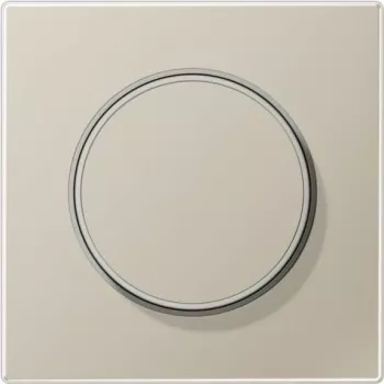Jung placa embellecedora para regulador de giro serie LS, acero inoxidable ES 1740 (ES1740)