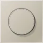 Jung placa embellecedora para regulador de giro serie LS, acero inoxidable ES 1740 (ES1740)