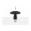 DeLOCK clip de abeto 60188 negro nailon 10 uds.