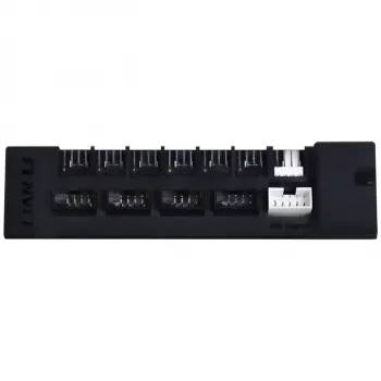Hub USB y PWM Lian Li EDGE HUB EG-HUB01B — 4× USB, 6× conexiones PWM para ventiladores